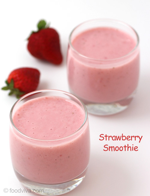 Smoothie Recipes Without Yogurt
 strawberry smoothie without yogurt or milk