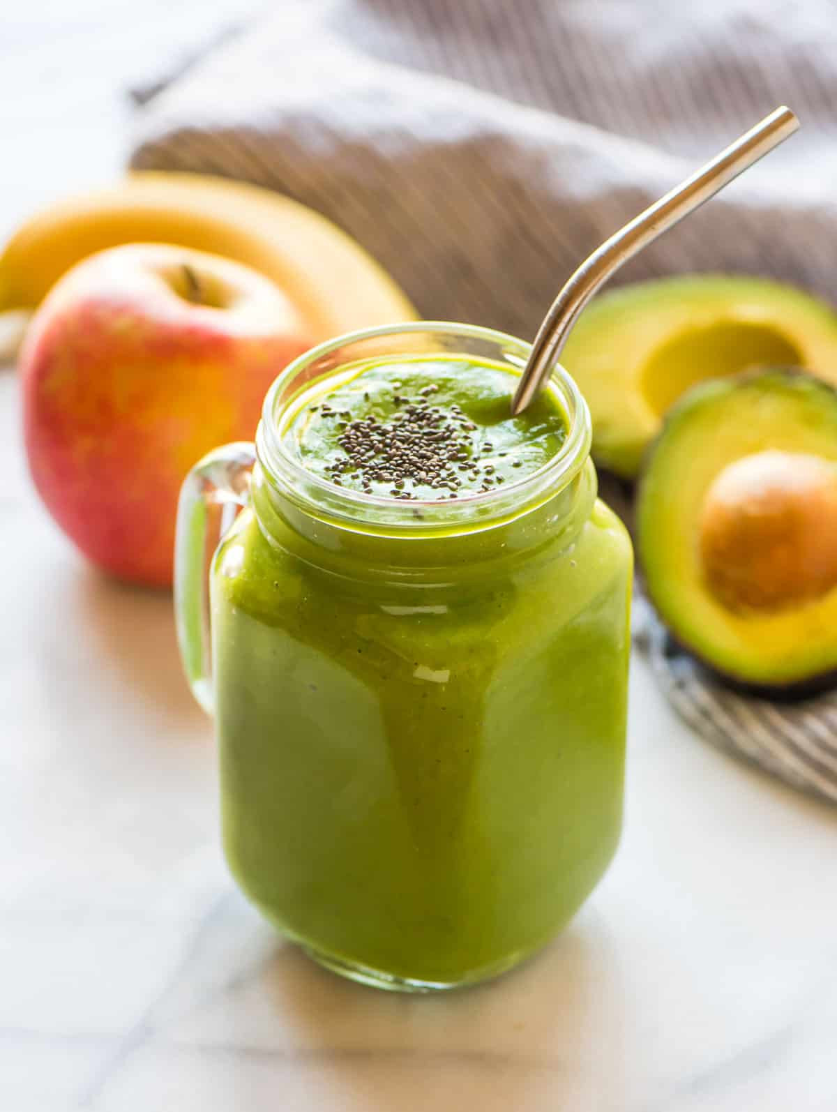 Smoothies With Avocado
 Apple Avocado Smoothie