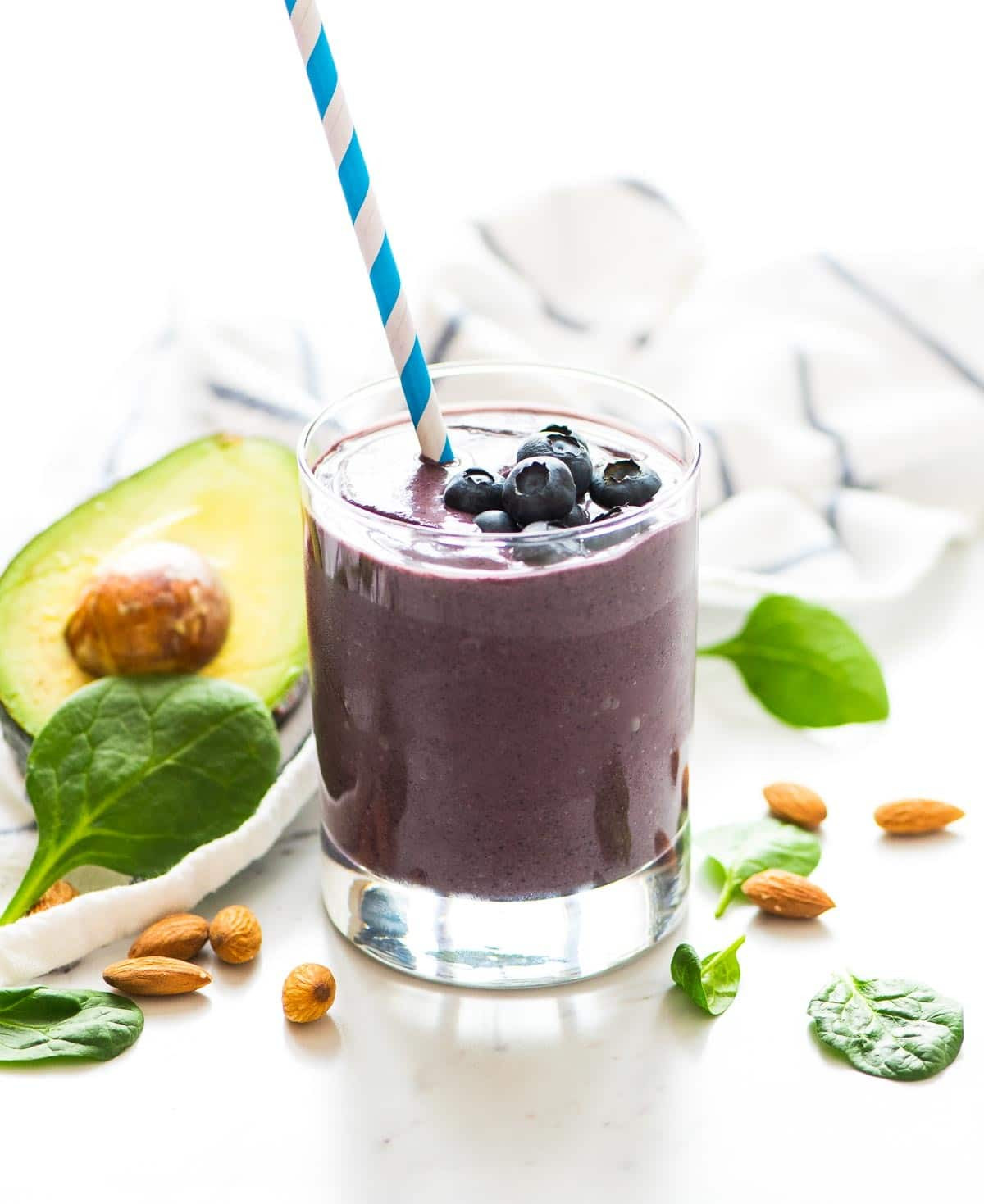 Smoothies With Avocado
 Blueberry Banana Avocado Smoothie Recipe for Glowing Skin