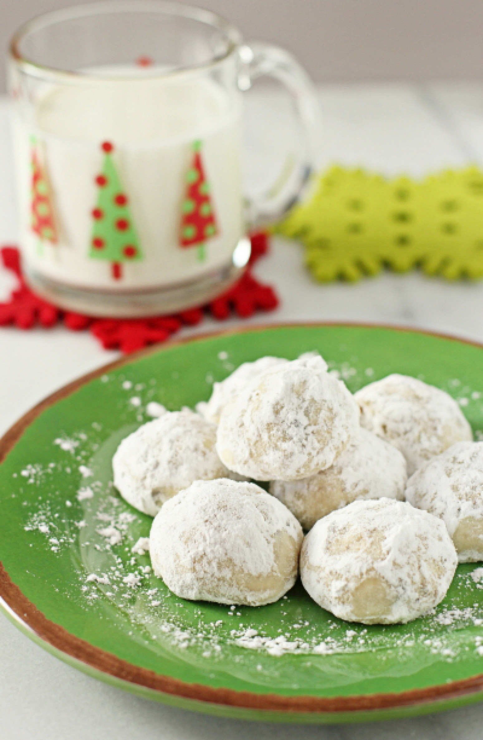 Snowball Cookies Recipe
 Snowball Cookies with Mini Chocolate Chips Recipe