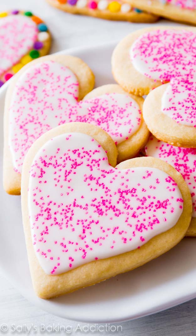 Soft Cut Out Sugar Cookies
 41 Easy Valentine Cookie Recipes