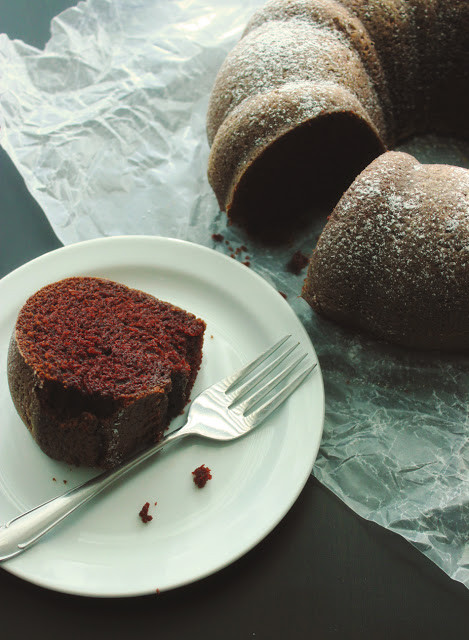 Sour Cream Bundt Cake
 The Busty Baker Chocolate Sour Cream Bundt Cake