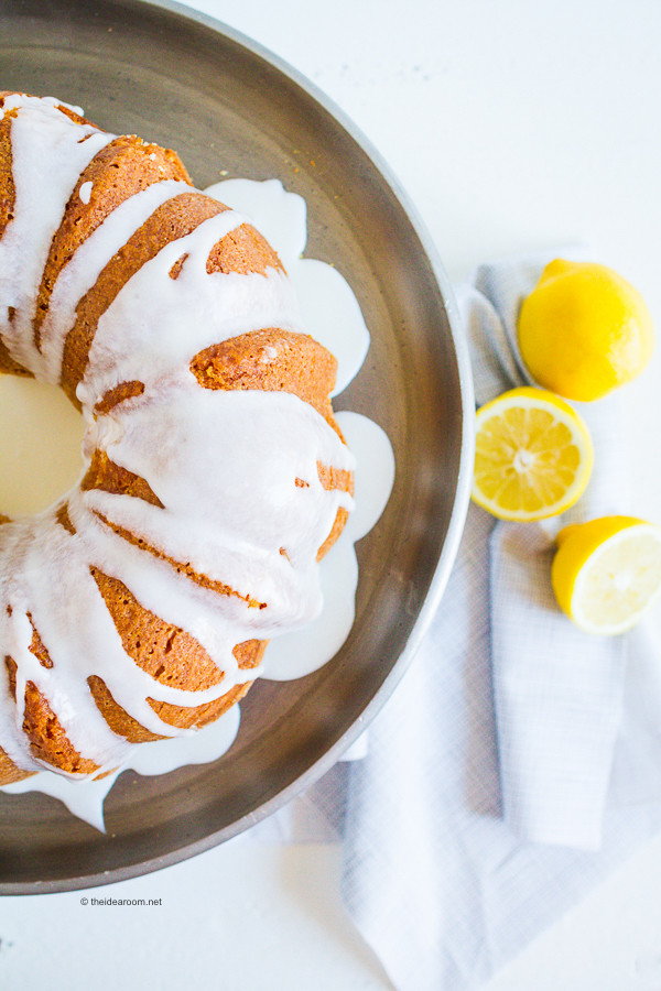 Sour Cream Bundt Cake
 Lemon Sour Cream Bundt Cake Recipe