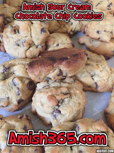 Sour Cream Chocolate Chip Cookies
 Sour Cream Chocolate Chip Cookies Amish 365 Amish