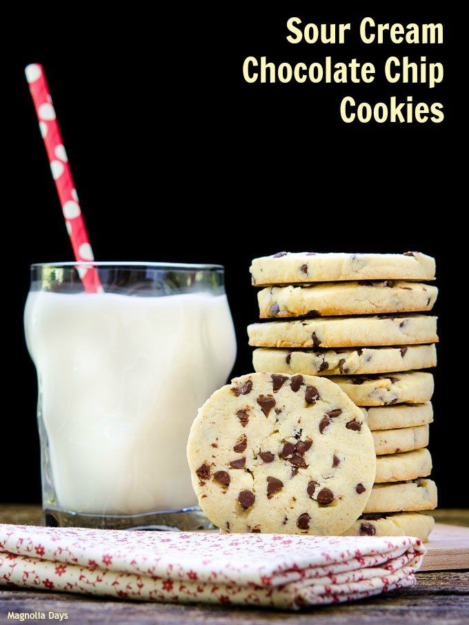 Sour Cream Chocolate Chip Cookies
 Sour Cream Chocolate Chip Cookies s and