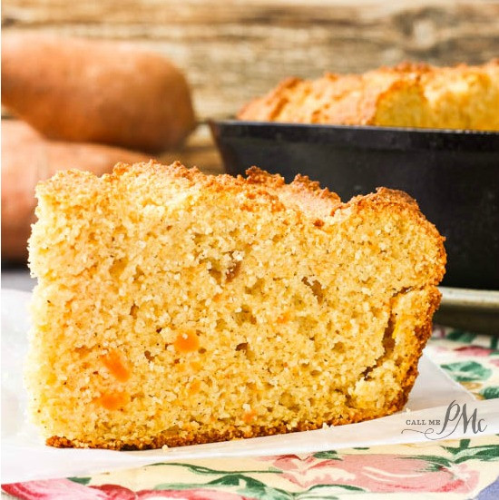 Sour Cream Cornbread
 Sweet Potato Sour Cream Cornbread Recipe Call Me PMc