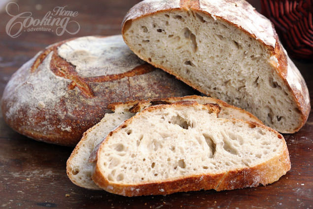 Sourdough Bread Recipe With Starter
 Easy Sourdough Bread Vermont Bread Home Cooking Adventure