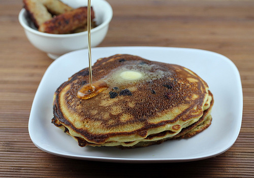 Sourdough Starter Pancakes
 Blueberry Sourdough Pancakes with sourdough starter recipe