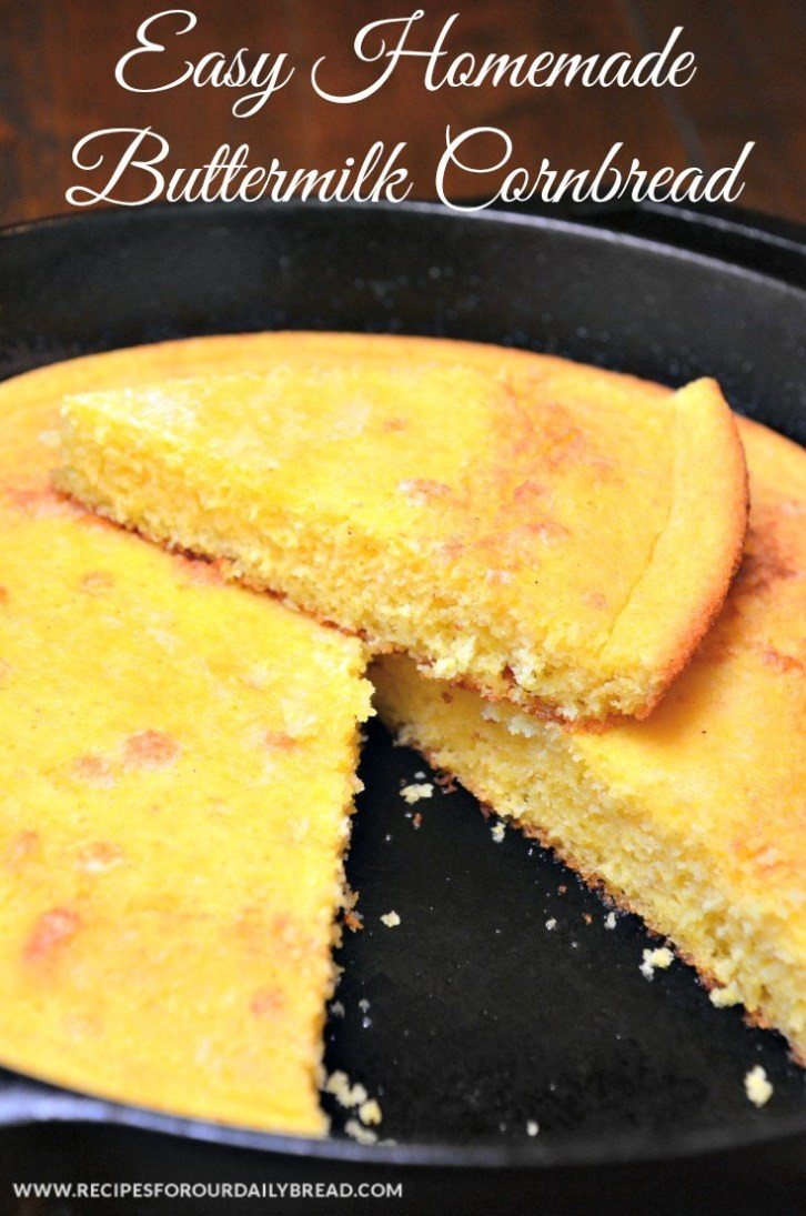 Southern Buttermilk Cornbread
 HOW TO MAKE DELICIOUS SOUTHERN BUTTERMILK CORNBREAD