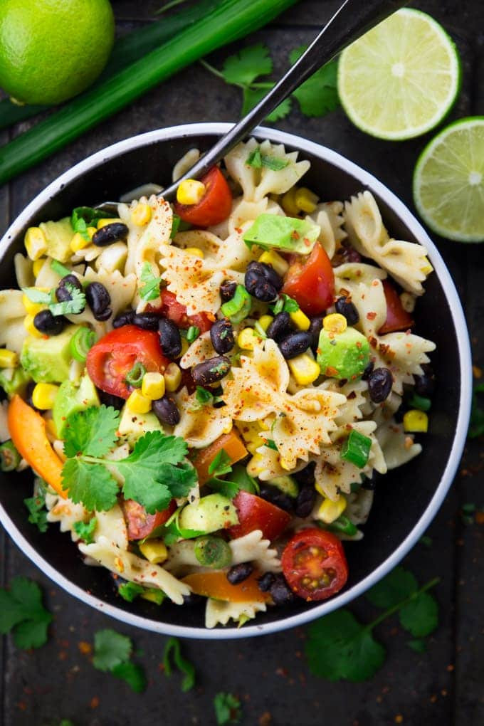 Southwest Pasta Salad
 Southwestern Pasta Salad Vegan Vegan Heaven