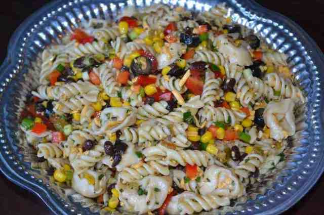 Southwest Pasta Salad
 Southwestern Pasta Salad with Cilantro Lime Dressing