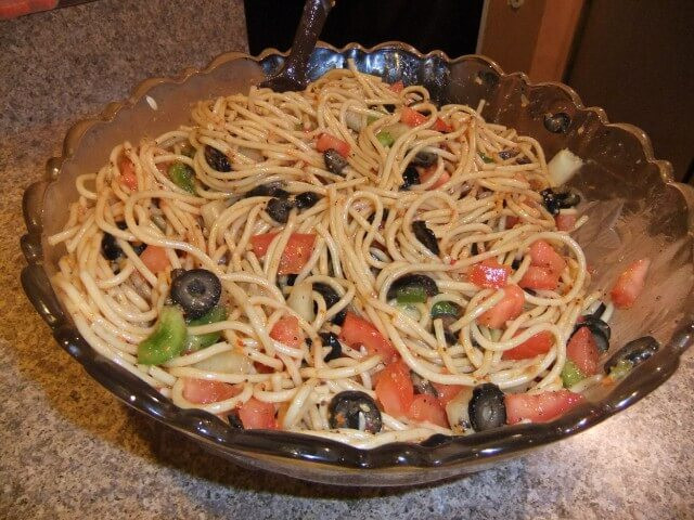 Spaghetti Salad Recipe
 Spaghetti Salad Recipe from CDKitchen