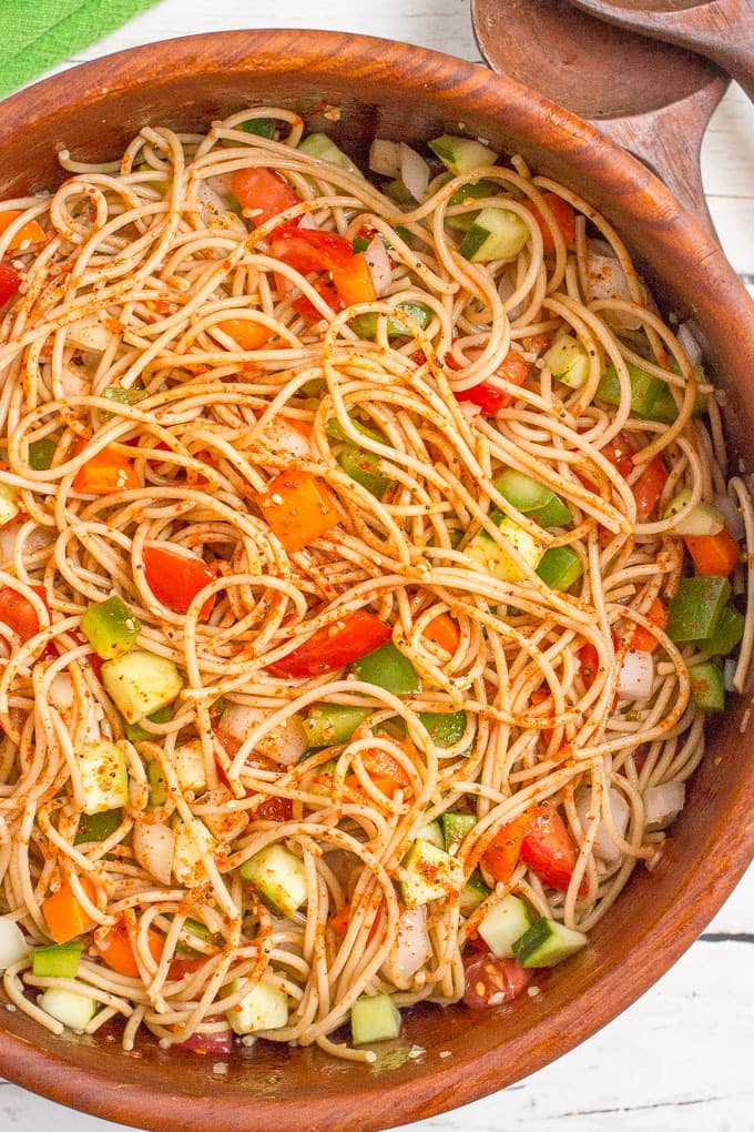 Spaghetti Salad Recipes
 cold spaghetti salad