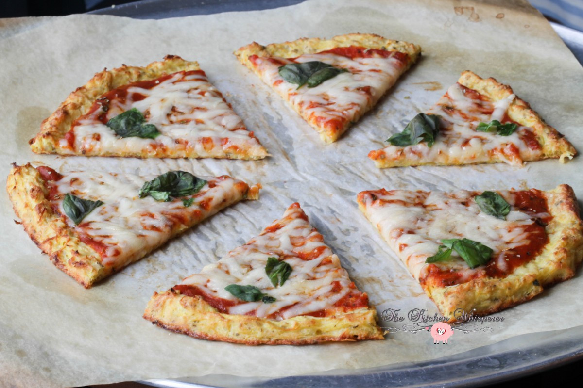 Spaghetti Squash Pizza Crust
 Cheesy Spaghetti Squash Pizza