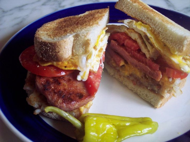 Spam Breakfast Recipes
 Spam And Egg Breakfast Sandwiches Recipe — Dishmaps