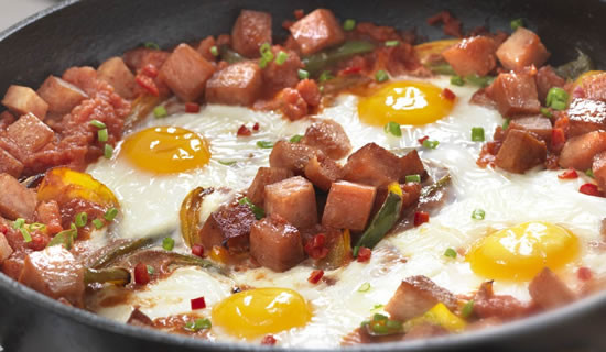 Spam Breakfast Recipes
 ficial UK SPAM Website Recipes