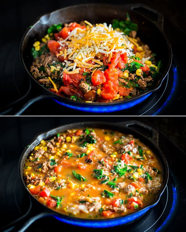 Spanish Rice With Ground Beef
 ground beef and rice casserole