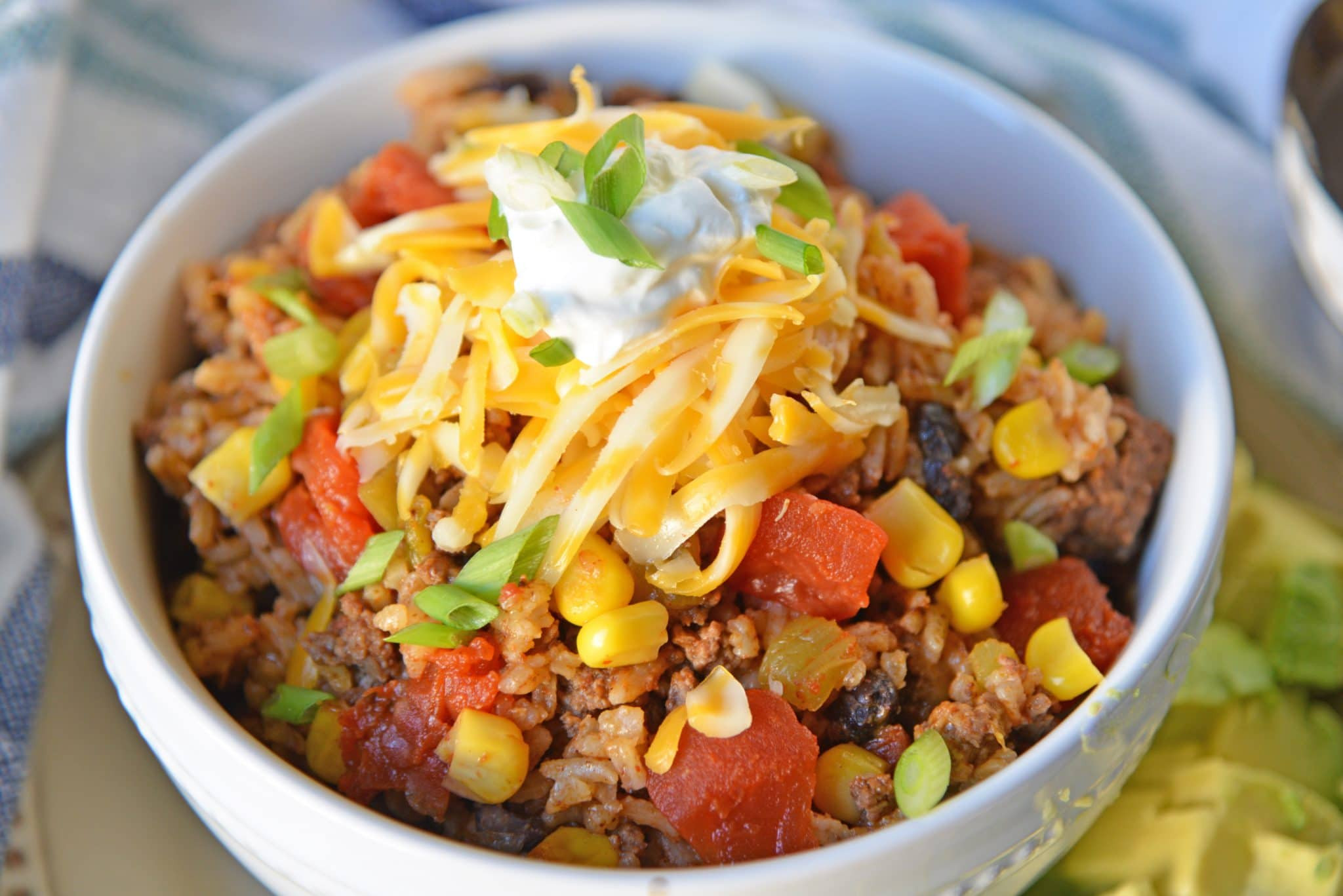 Spanish Rice With Ground Beef
 Mexican Beef and Rice Casserole