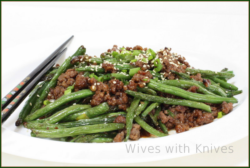 Spicy Green Bean
 Chinese Spicy Green Beans with Minced Pork Take Out