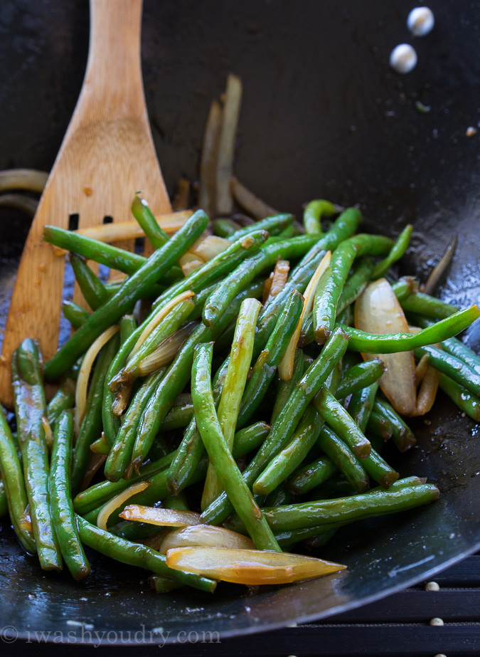 Spicy Green Bean
 Sweet and Spicy Green Beans I Wash You Dry