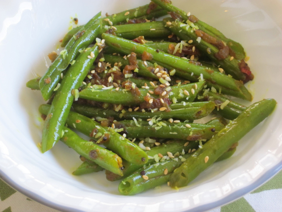 Spicy Green Bean
 Spicy Green Beans – My Favourite Pastime