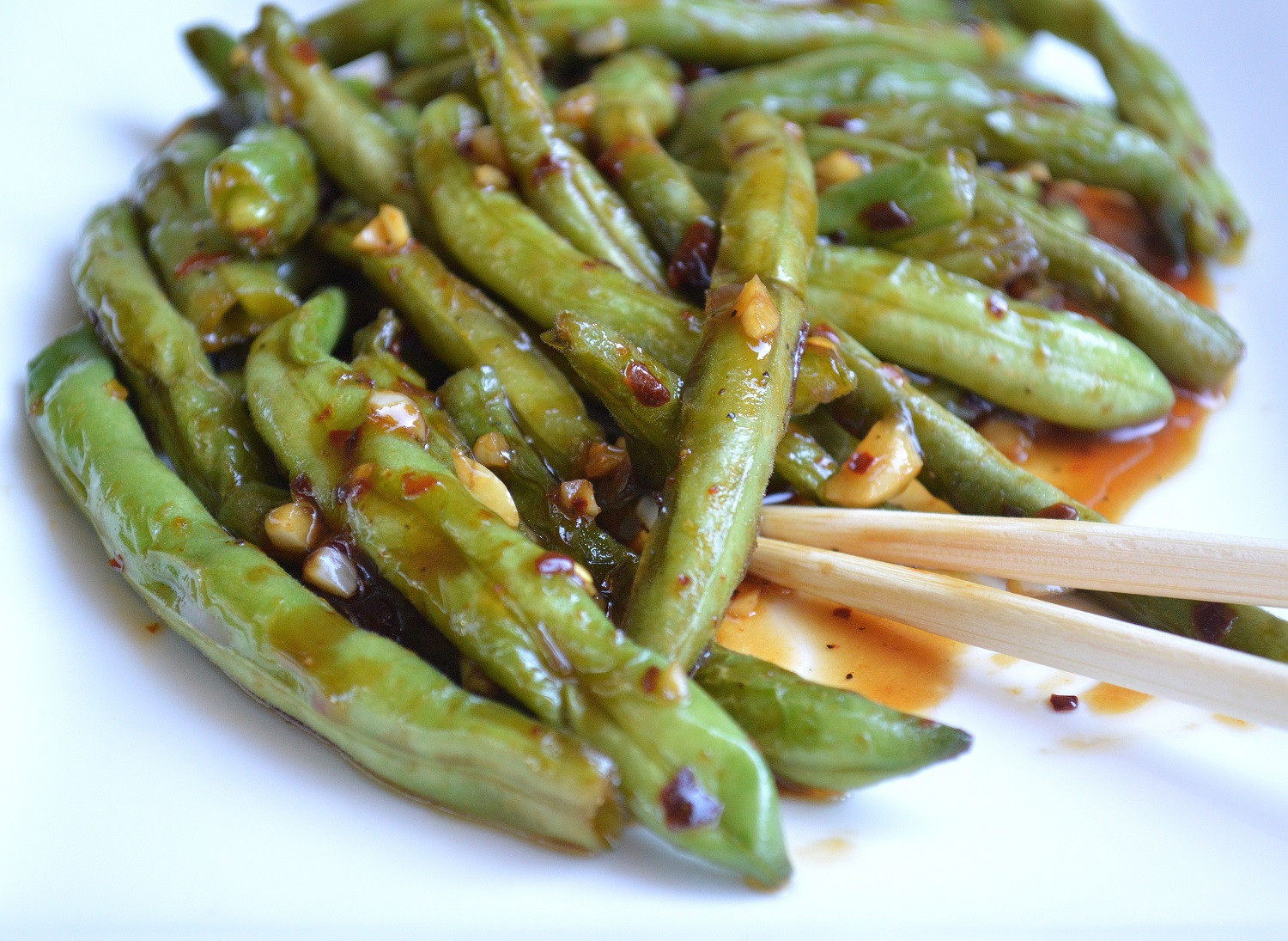 Spicy Green Bean
 PF Chang s Spicy Green Beans Souffle Bombay