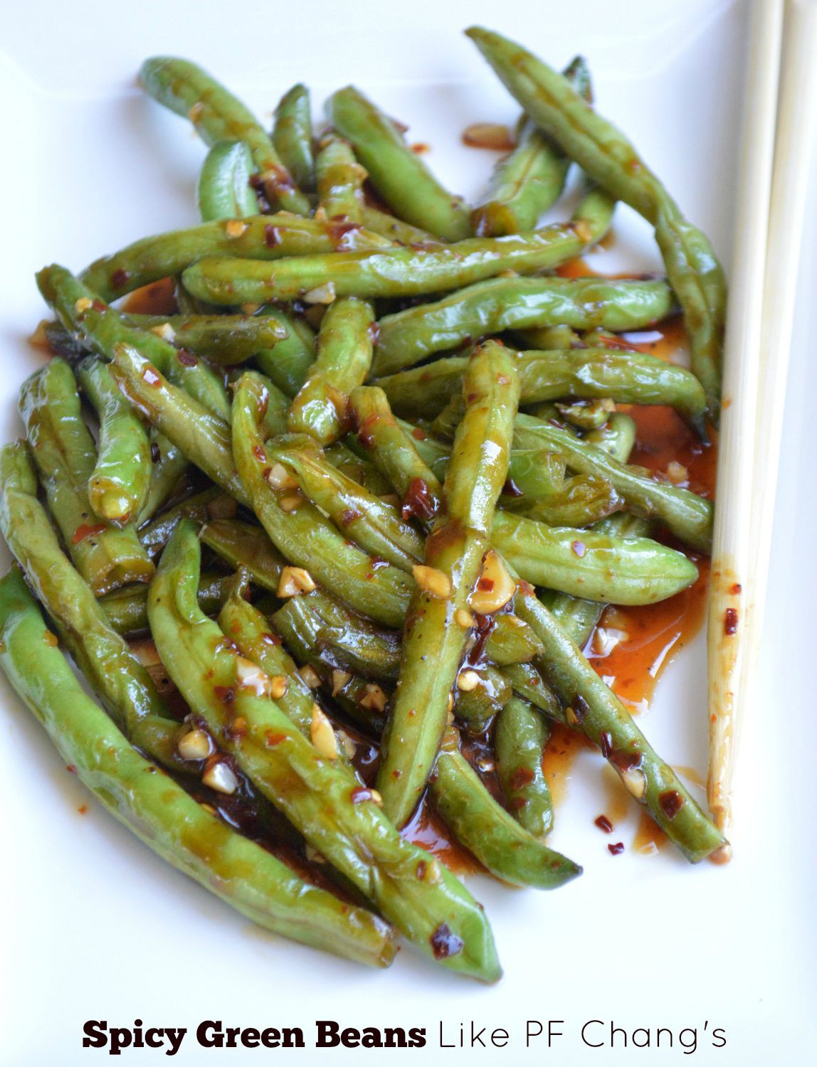 Spicy Green Bean
 PF Chang s Spicy Green Beans Souffle Bombay