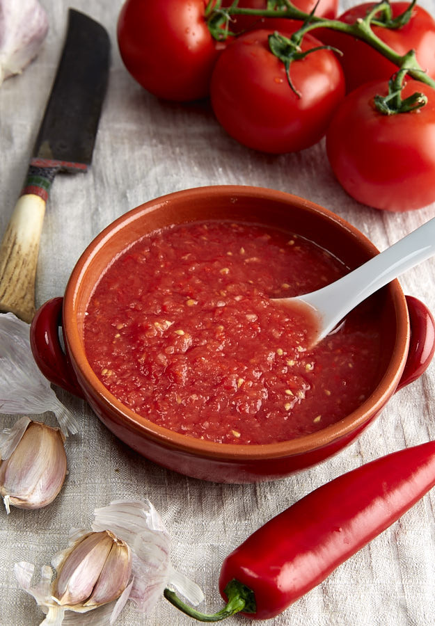 Spicy Tomato Sauce
 homemade tomato sauce tomatoes