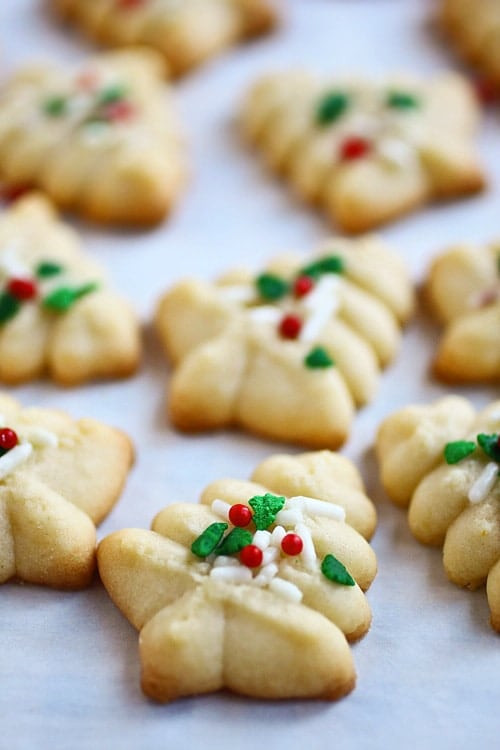 Spritz Cookies Recipe
 Spritz Cookies