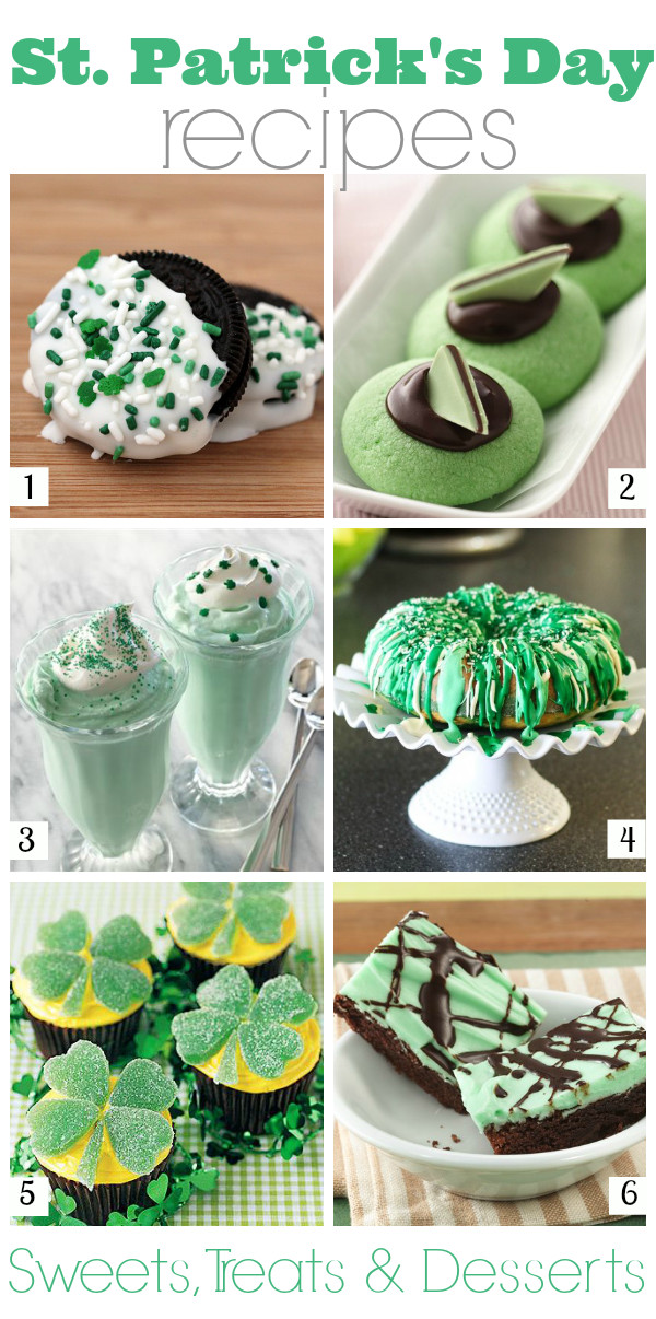 St Patrick'S Day Dessert Ideas
 St Patrick s Day Recipes Sweets Treats Desserts A