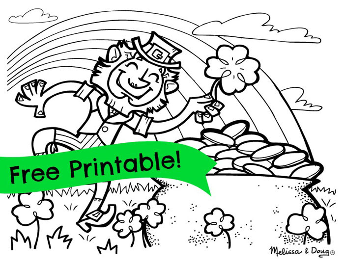 St Patrick'S Day Desserts
 Printable St Patrick 039 s Day Coloring Pages For Toddlers