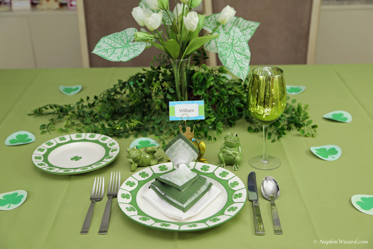 St Patrick'S Day Dinner
 54 Irish Table Settings Picking Daisies Modern Quilting