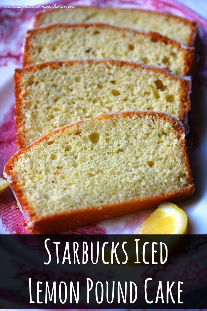 Starbucks Lemon Pound Cake
 Starbucks Iced Lemon Pound Cake Recipe