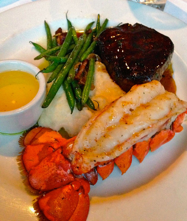 Steak And Lobster Dinner
 Dining and Beverage Specials