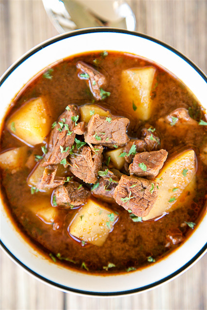 Steak And Potato Soup
 Slow Cooker Steak and Potato Soup