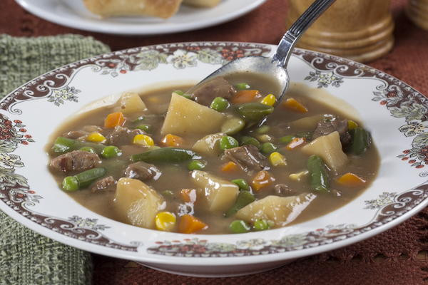 Steak And Potato Soup
 Steak and Potato Soup