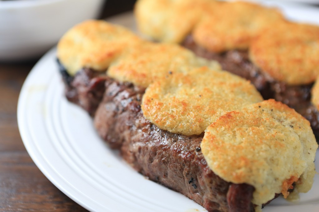 Steak Dinner Recipes
 Parmesan Crusted New York Strip Steak Recipe