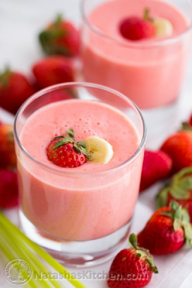 Strawberry Banana Smoothie Recipes
 Top 10 Best Smoothies for Kids Top Inspired