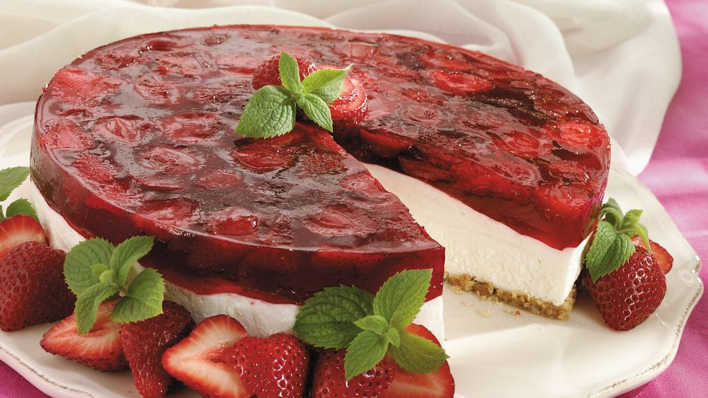 Strawberry Cream Cheese Desserts
 Strawberry Cream Cheese Dessert recipe from Pillsbury