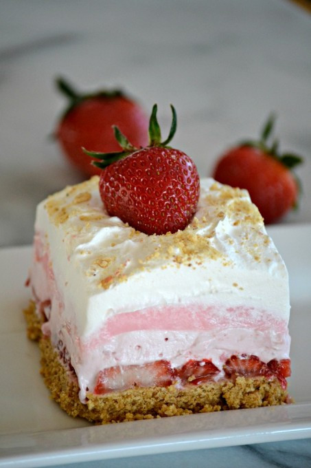 Strawberry Graham Cracker Dessert
 Strawberry Cheesecake Dream Bars 365 Days of Baking