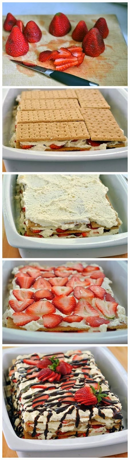 Strawberry Graham Cracker Dessert
 No Bake Strawberry Icebox Cake My Recipes