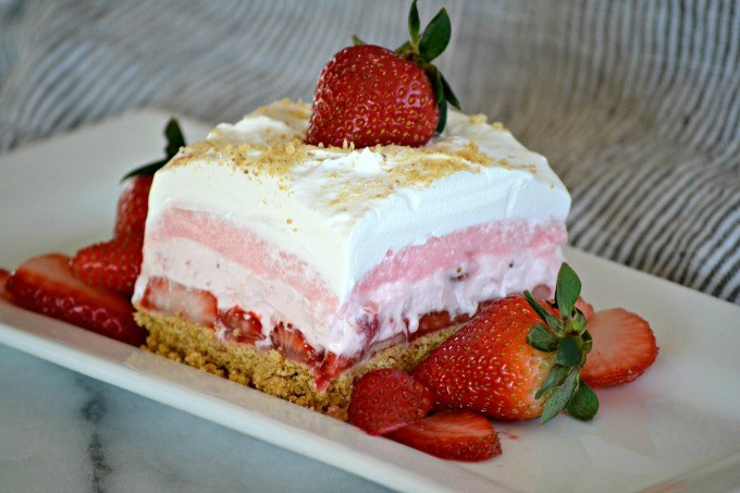 Strawberry Graham Cracker Dessert
 Strawberry Cheesecake Dream Bars 365 Days of Baking