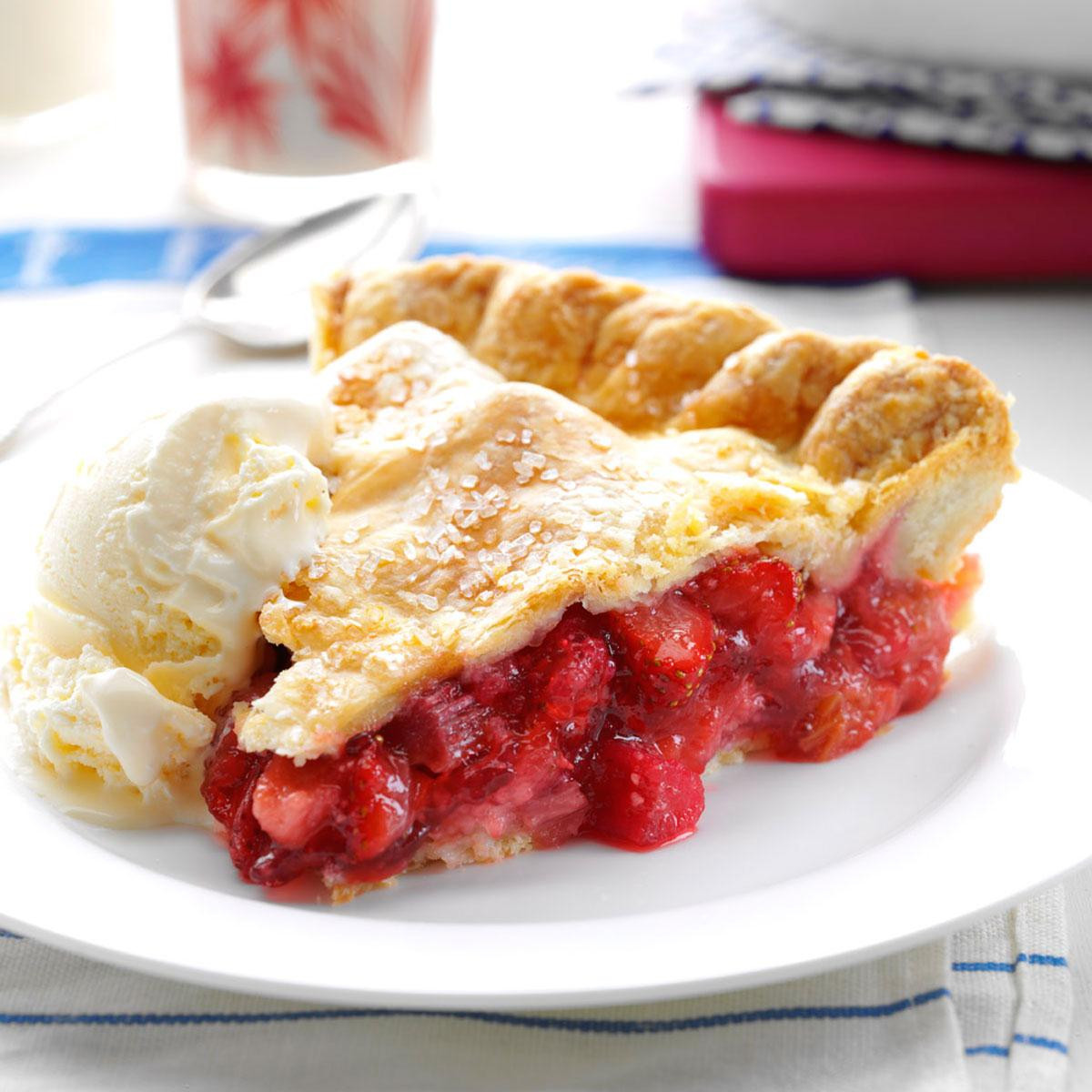 Strawberry Rhubarb Pie Recipes
 america s test kitchen strawberry rhubarb pie