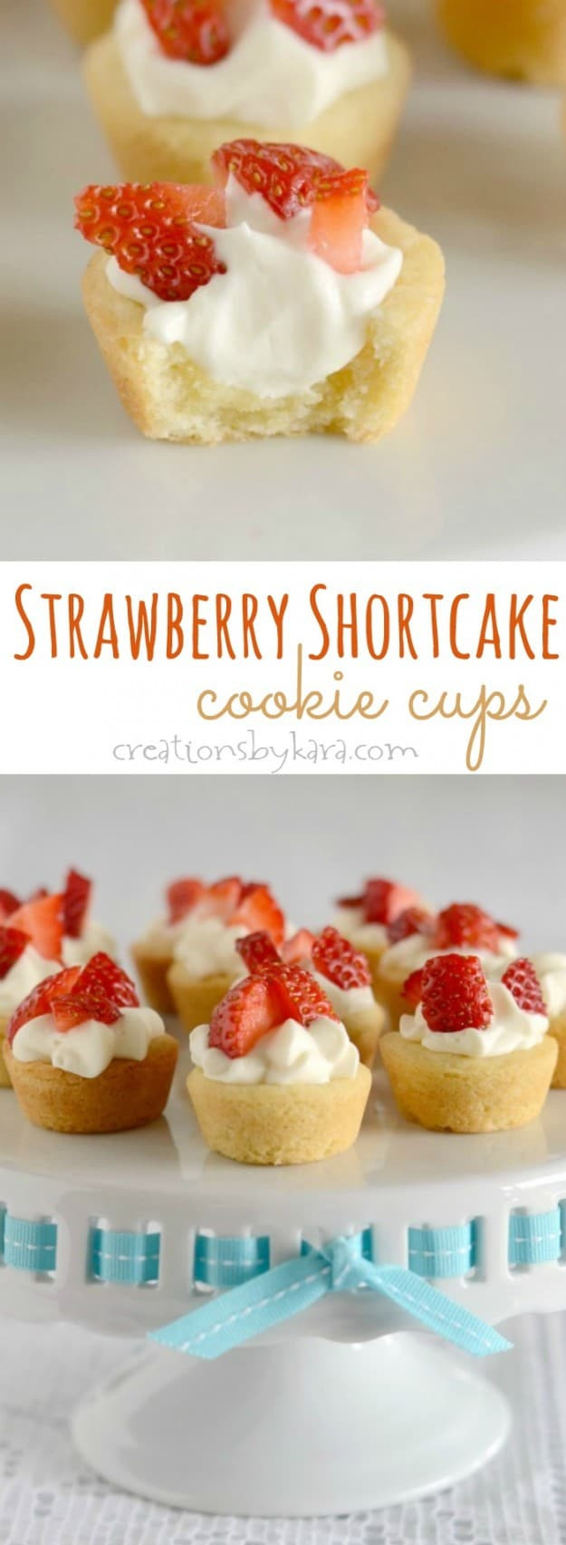 Strawberry Shortcake Cups
 Mini strawberry shortcake cups