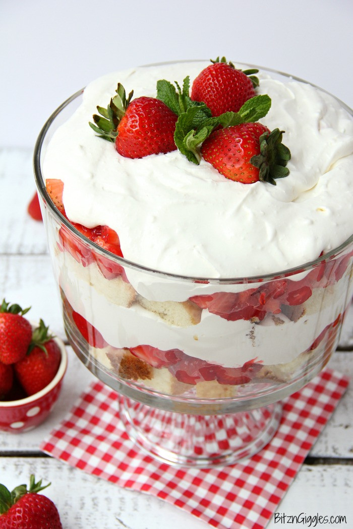 Strawberry Shortcake Trifle
 Strawberry Shortcake Trifle Bitz & Giggles