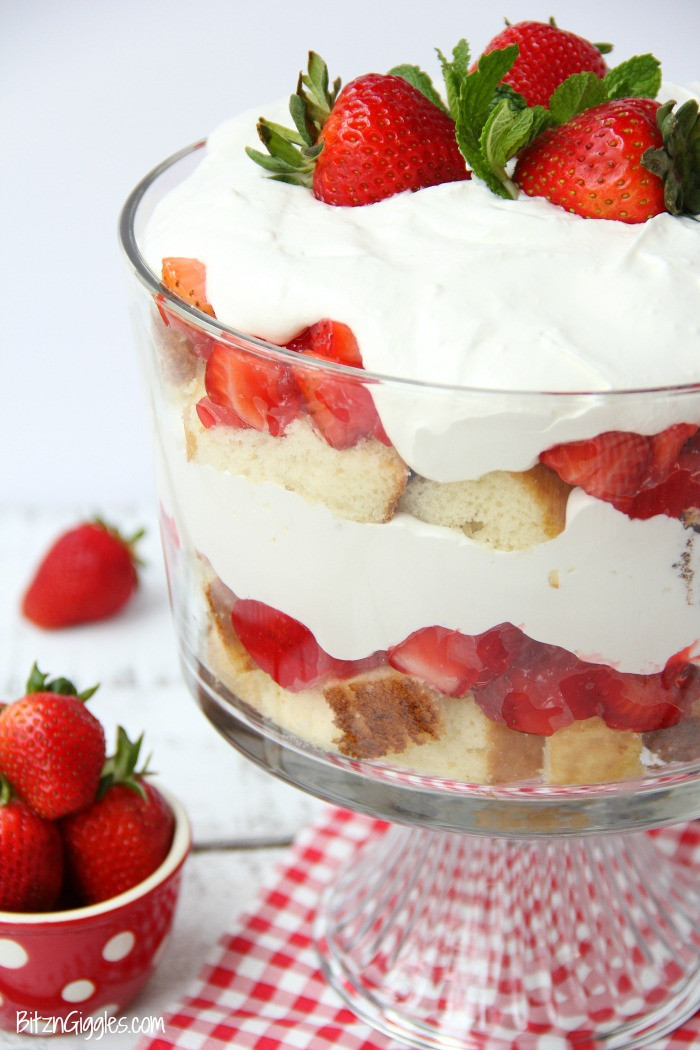 Strawberry Shortcake Trifle
 Strawberry Shortcake Trifle Bitz & Giggles