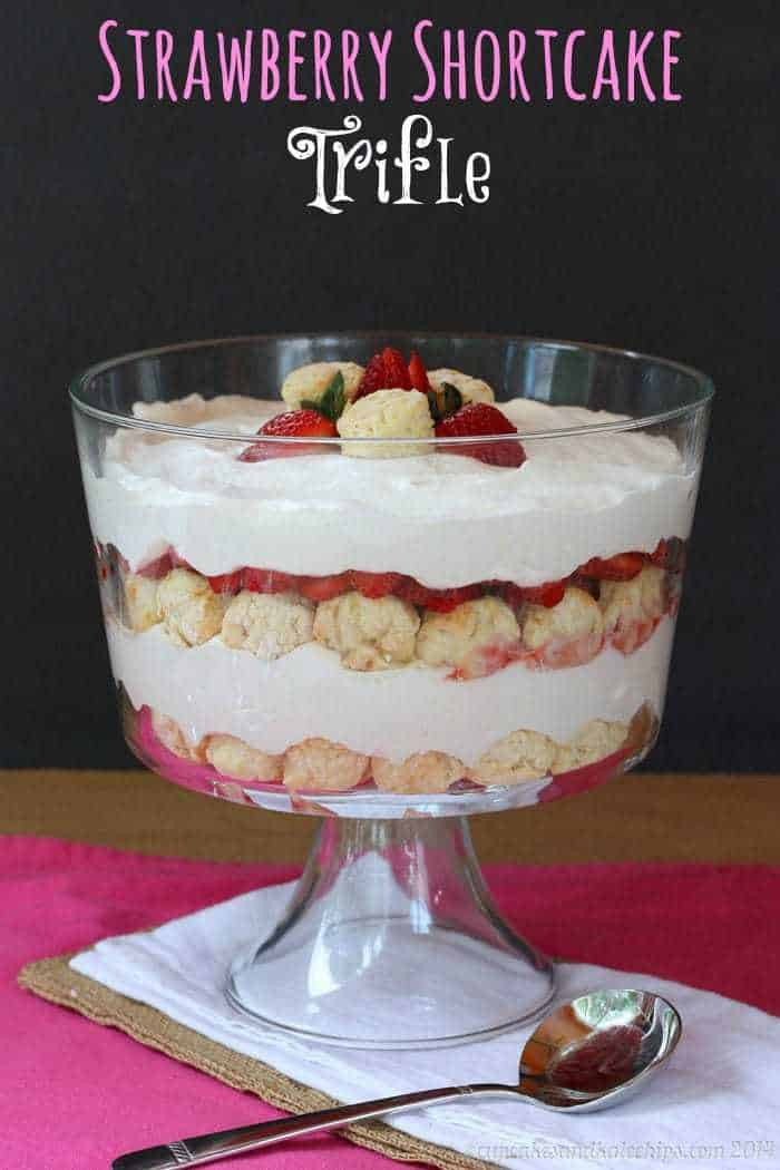 Strawberry Shortcake Trifle
 Strawberry Shortcake Trifle Cupcakes & Kale Chips