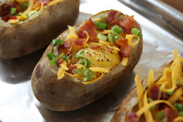 Stuffed Baked Potato
 An Idaho Sunrise Egg Stuffed Baked Potatoes Our Best Bites