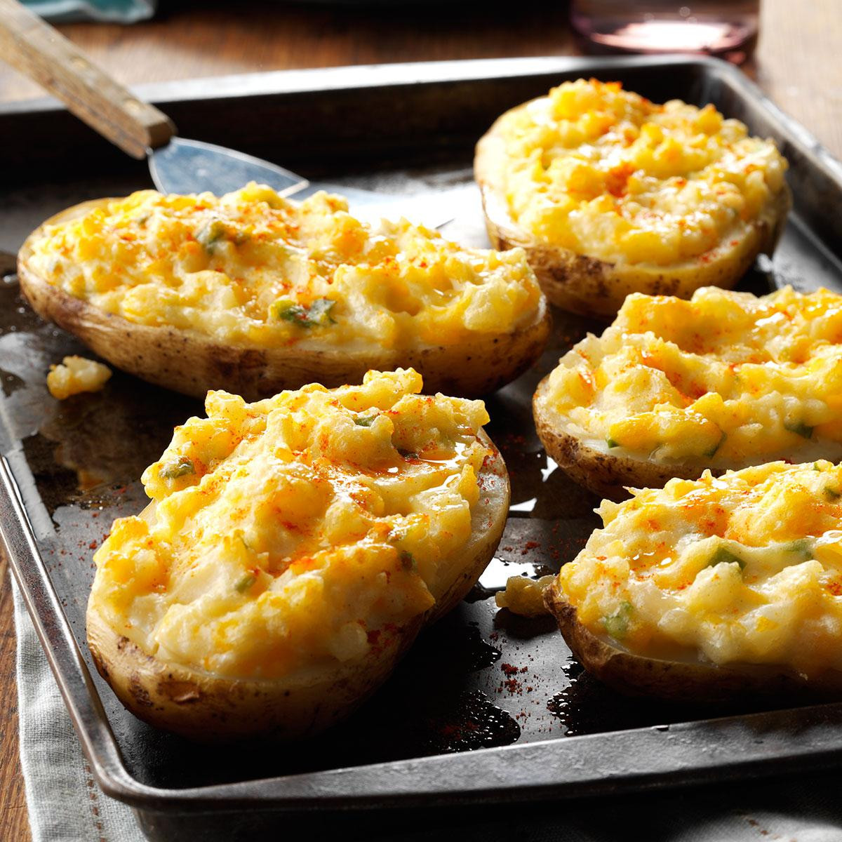 Stuffed Baked Potato
 Cheesy Stuffed Baked Potatoes Recipe