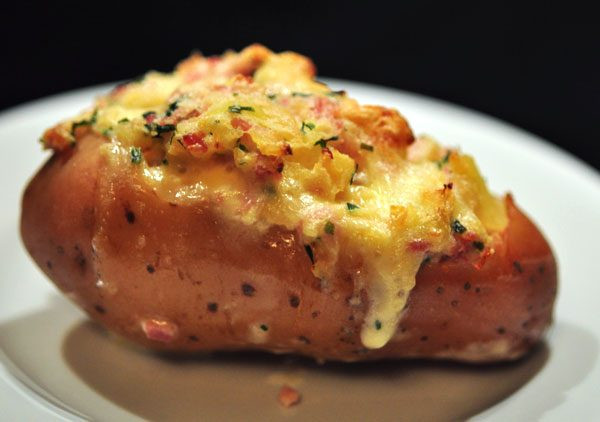 Stuffed Baked Potato
 Bacon & Cheese Stuffed Potatoes Recipes — Eatwell101
